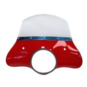 Cupolino rosso modello 'Classico' per Lambretta LI S3