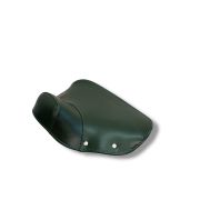Black front single seat cover - Closed Type - Lambretta LD 1957