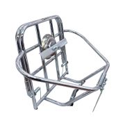 Portapacchi posteriore verticale con portaruota di scorta modello Lusso Lambretta LI S1/ S2 + TV1 + TV2