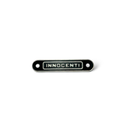 Rear "Innocenti" seat badge Lambretta LI + TV + SX
