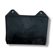 Black rear mudflap for Lambretta GP/DL + Serveta