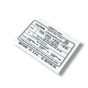 Decalcomania istruzioni rodaggio SX200 (Inglese)