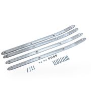 Listelli poggiapiedi per Lambretta D125 + D150 (set completo)