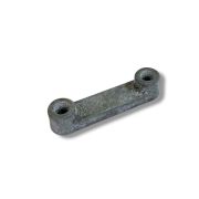 Upper number plate aluminium spacer Lambretta D