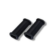 Pair of passenger footpeg rubbers Lambretta C + D + E + F