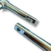 Pair of internal sidepanel handle mechanisms Lambretta  LI S1 + S2 + TV1 + TV2