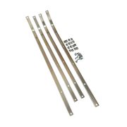 Kit listelli in alluminio per pedana Lambretta J50 Deluxe