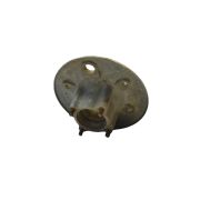 Rear wheel black plate (Ømax 151mm) for Lambretta D + LD 125/150 (model 1957 - 1958)