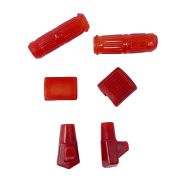 Colored traslucent rubber kit for all Lambretta S3 models