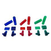 Colored traslucent rubber kit for all Lambretta S3 models