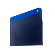 Black + Dark Blue Rimini Lambretta Centre' scooter documents holder