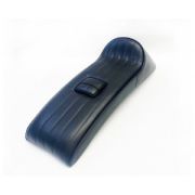 RLC Racing Line bolt-on seat Lambretta LI S3 + TV3 + Special + SX + GP + Serveta Black with black stitching.