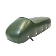 RLC Fastback Green sports seat for Lambretta LI + TV + SX + Special + GP/DL + Serveta
