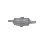 Filtro benzina in plastica per tubo diametro 6mm