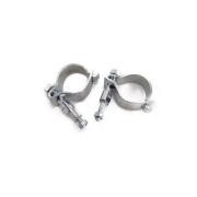 Scootopia Lambretta LI, SX, TV, DL & GP Bolt On Top Damper Bracket Set (1 Pair)