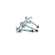 Kit tiranti fissaggio bauletto portaoggetti Lambretta LI S3 + TV3 + SX + DL + Serveta