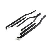 Kit profili in plastica nera Scootopia per pedana anteriore e posteriore Lambretta Serveta + LI S3 + TV3 + SX + Special