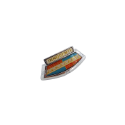 Scootopia Front plastic 'Innocenti' shield badge LAMBRETTA S2 + S3 + TV3 + SPECIAL + SX