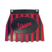 Paraspruzzi posteriore Cuppini Rosso Nero per Vespa