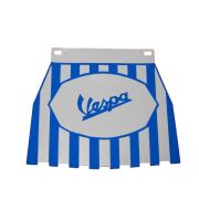 Paraspruzzi posteriore blu e bianco Vespa