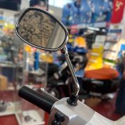 Left chromed mirror for New Lambretta V-Special