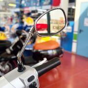 Right chromed mirror for New Lambretta V-Special