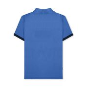 Polo Lambretta 'Vintage Panel'blu (blu navy/blu Ashley)