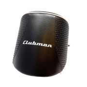 Sella sportiva 'Dante Clubman' (nera) biposto con telaio in metallo per Lambretta LI + TV + SX + Special + DL + Serveta