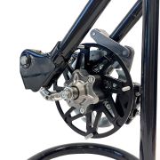 Mozzo freno a disco CP CasaDisc - Titanio -  Lambretta S1 + S2 + TV2 + S3 + TV3 + Special + SX + DL + Serveta