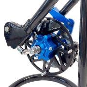Mozzo freno a disco CP CasaDisc - BLU -  Lambretta S1 + S2 + TV2 + S3 + TV3 + Special + SX + DL + Serveta