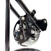 Mozzo freno a disco CP CasaDisc - NERO -  Lambretta S1 + S2 + TV2 + S3 + TV3 + Special + SX + DL + Serveta