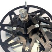 Mozzo freno a disco CP CasaDisc - NERO -  Lambretta S1 + S2 + TV2 + S3 + TV3 + Special + SX + DL + Serveta
