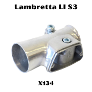 Mozzo freno a disco CP CasaDisc - NERO -  Lambretta S1 + S2 + TV2 + S3 + TV3 + Special + SX + DL + Serveta