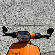 Coppia di specchi Moto Nostra fissaggio estremità manubrio