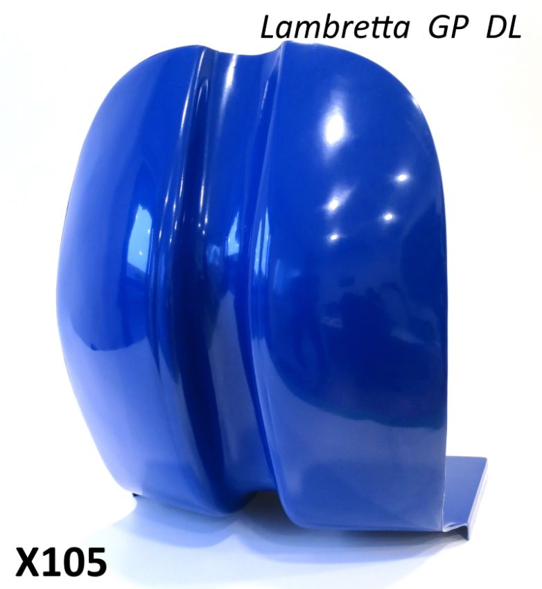 HIGH QUALITY super-smooth fibreglass legshields for Lambretta GP DL