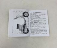 Libretto 'Uso e Manutenzione' Lambretta Lui 50C / CL