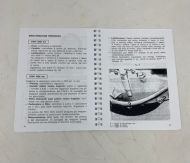 Libretto 'Uso e Manutenzione' Lambretta Lui 75S/SL