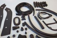 Complete high quality rubber parts set for Lambretta GP/DL