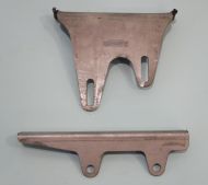 Pair of top and bottom chain guides for Lambretta Lui Vega Cometa (75cc models)