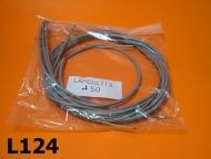 Grey inner and outer cables set Lambretta J 50-100-125cc