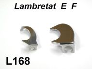 Chrome handlebar gearchange + throttle mechanism covers Lambretta E + F