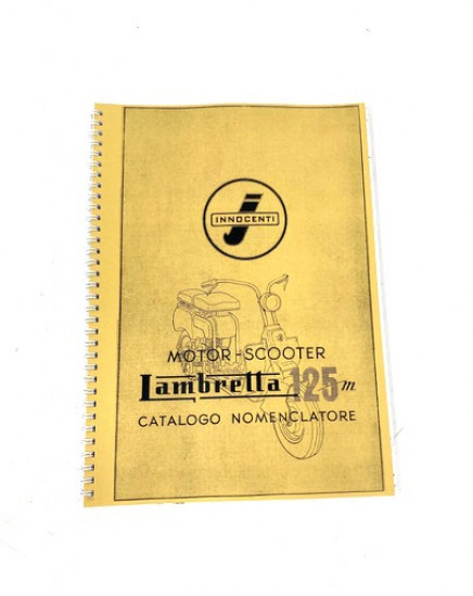 Catalogo ricambi Lambretta A (m)