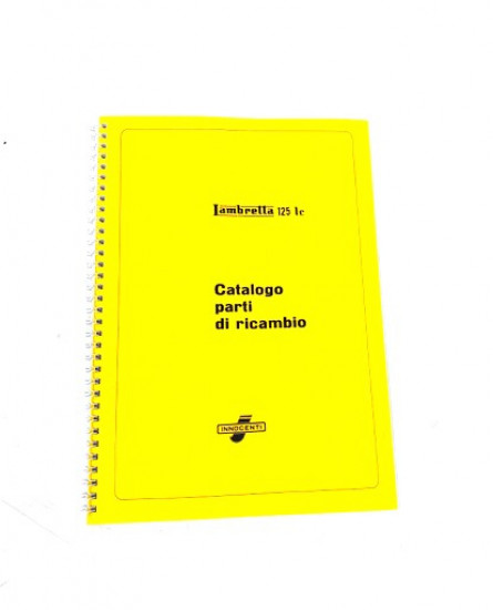 Catalogo ricambi Lambretta LC125