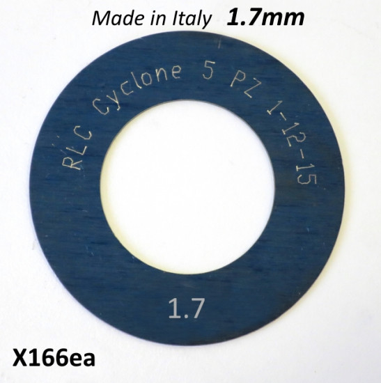 Spessore 1,7mm per 1a. marcia del cambio (altissima qualità - produzione Italiana)