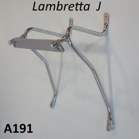 Portaruota interno scudo cromato Lambretta J (ruota da 9" + 10")