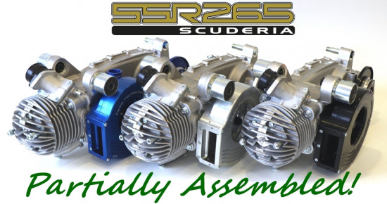 Motore Casa Performance SSR265 Scuderia parzialmente assemblato per Lambretta S1 + S2 + TV2 + S3 + Special + TV3 + SX + DL + Serveta