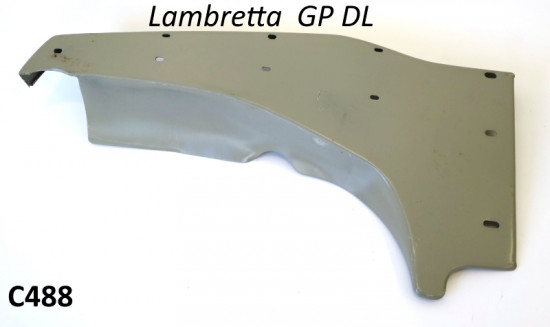 Pedana posteriore sinistra (lato volano) per Lambretta DL