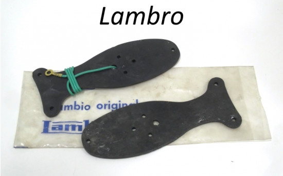 Guarnizioni in gomma fanali motocarro Lambro NOS