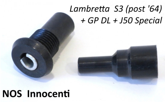 Guida comando aria ORIGINALE NOS Innocenti per Lambretta DL + J50 Special