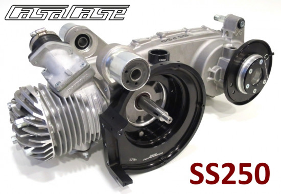 Motore Casa Performance SS250 parzialmente assemblato per Lambretta S1 + S2 + S3 + SX + DL + Serveta